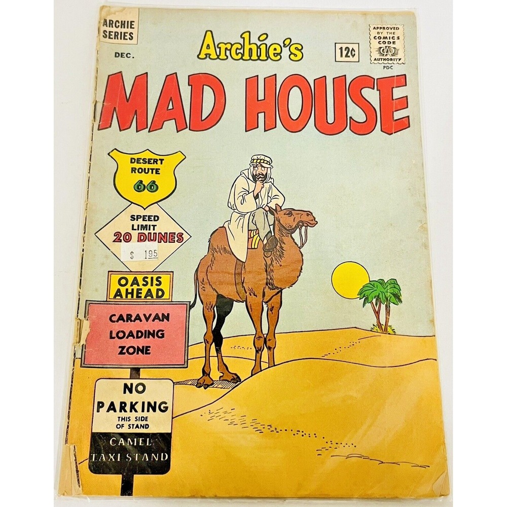 MAD HOUSE #30 Archie Silver Age Comic 1963 Sabrina Edition Comic Book